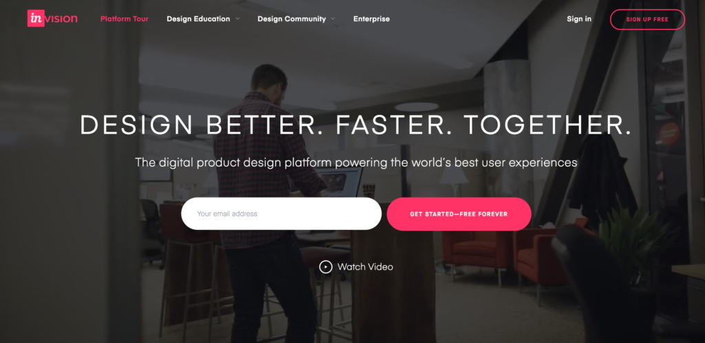 invisionapp-cta-ออกแบบหน้าเว็บไซต์-landing-page