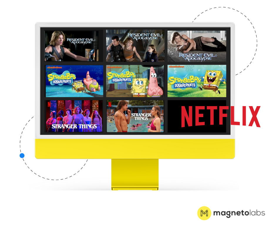 Netflix Website Personalization for Data Driven Marketing